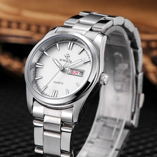Montre femme élégante argentée – Design moderne et chic